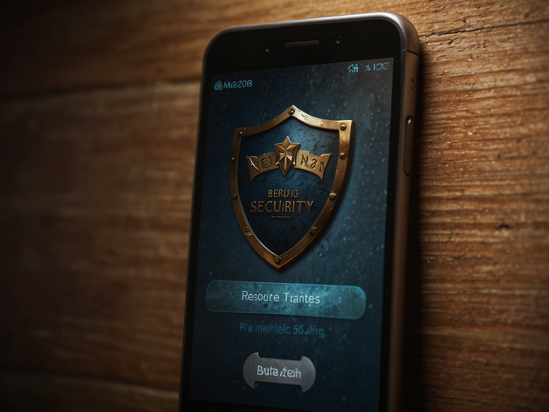 Security offer image with shield