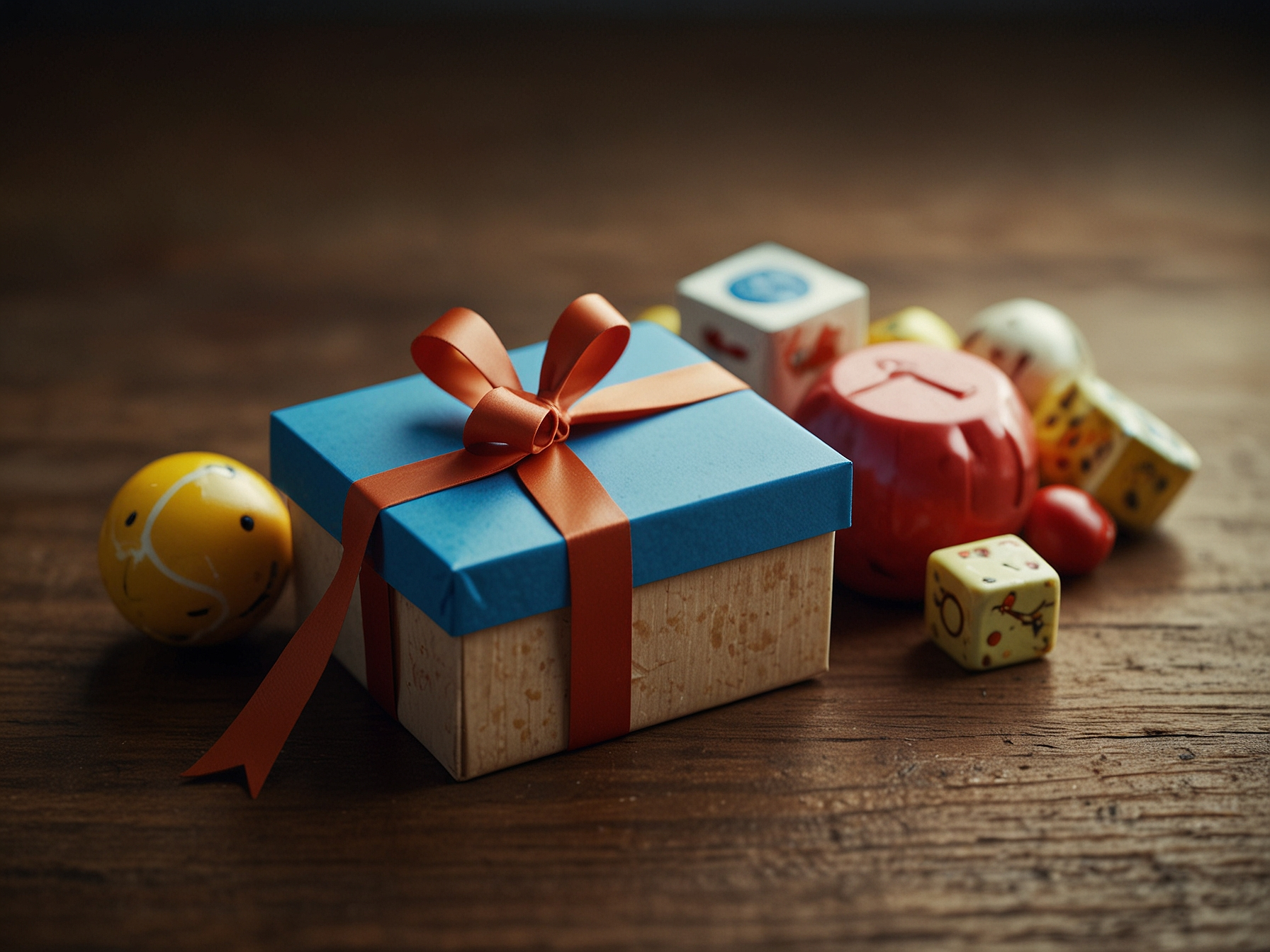 Welcome gift with game icons